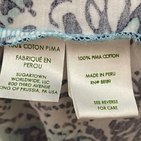 Lilly Pulitzer Women Pima Cotton Peru Juliet Hippy Hippy Tropical Preppy Dress S - Picture 10 of 12